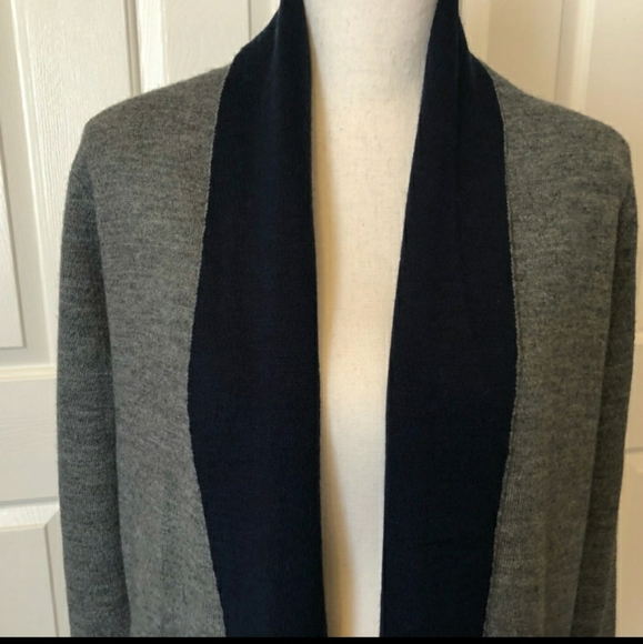 Adrienne Vittadini Color Blocked Cartigan - Picture 2 of 3